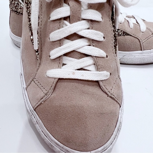 Madewell Sidewalk Glitter Sparkles Sneakers Size 7.5 - Picture 12 of 15